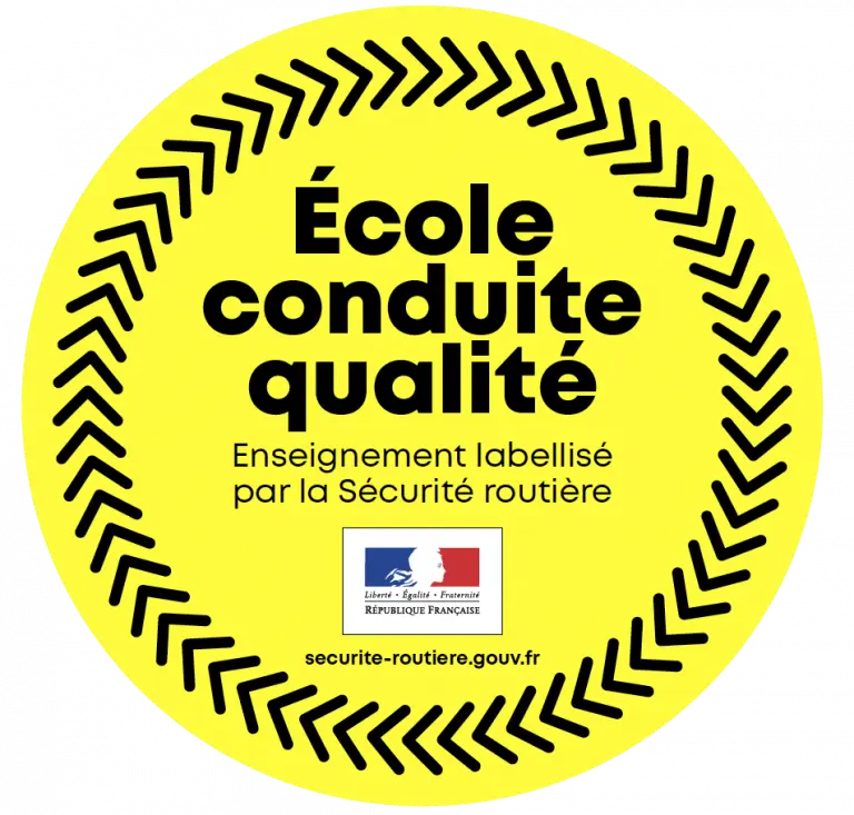 Logo de l'école conduite qualité